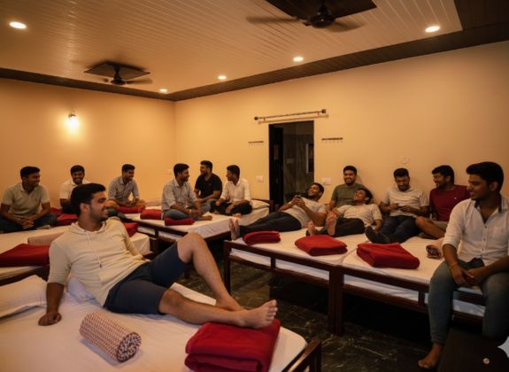 affordable dormitory rooms in [dandeli jungle inn] dandeli