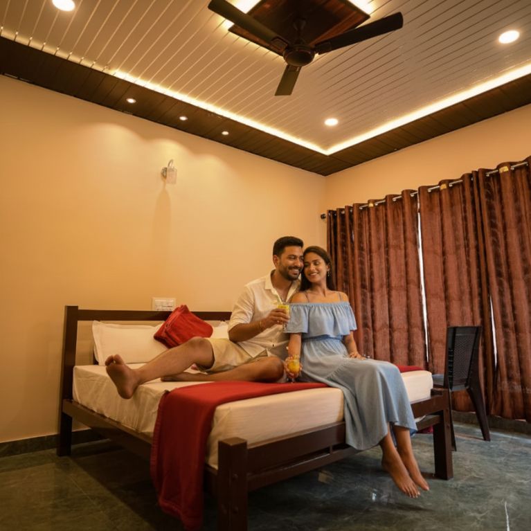 standard room resorts in dandeli at [dandeli jungle inn]