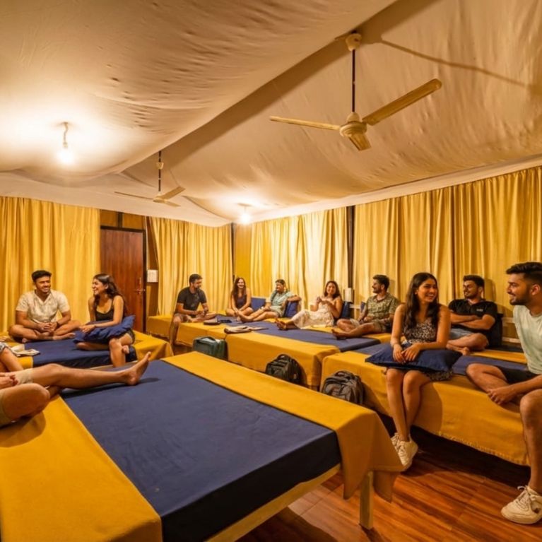 Maharaja tents resorts in dandeli at [dandeli jungle inn]