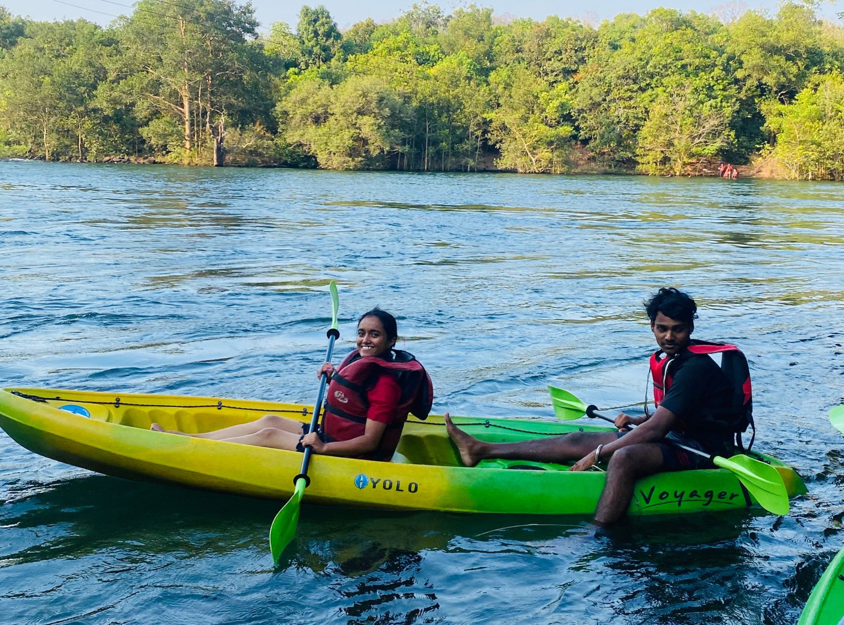 kayaking in dandeli at [dandeli jungle inn]